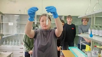 Вода под микроскопом: Наши 8-9 классы в гостях у "РосАгрохимслужбы"!