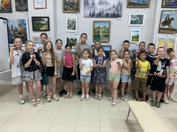 Сегодня дети посетили районный краеведческий музей